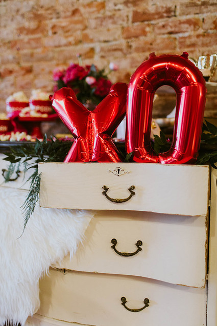 Valentine's Day balloons