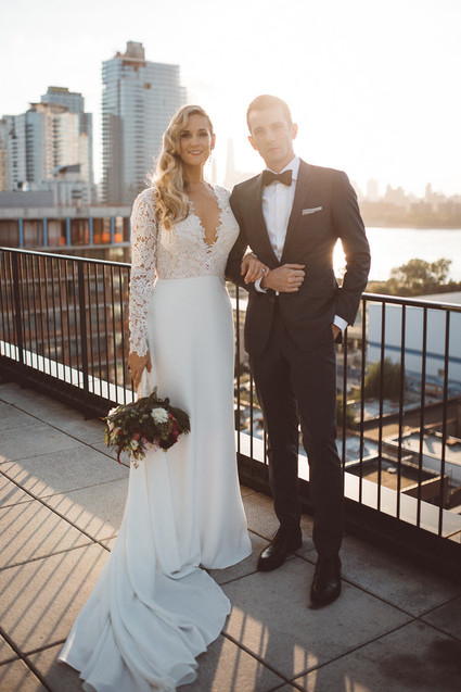 Colorful, Moody Brooklyn Wedding