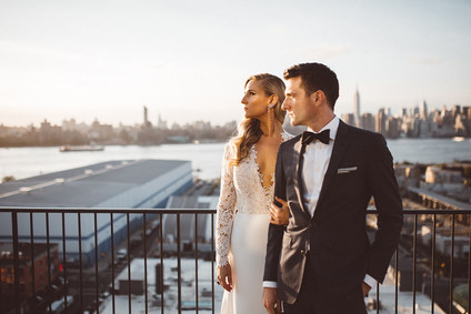 Colorful, Moody Brooklyn Wedding