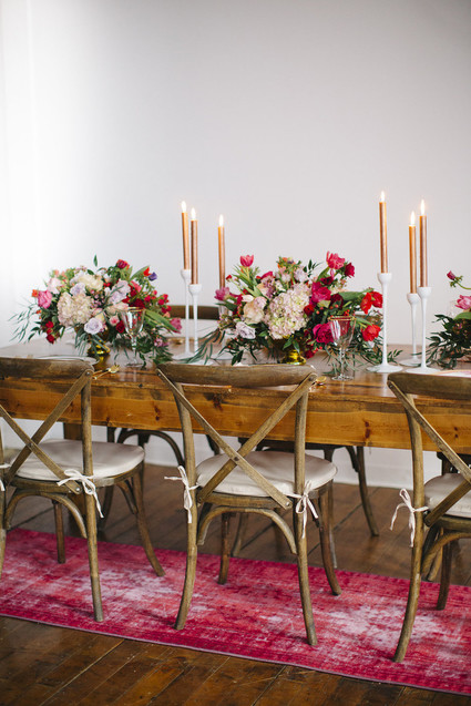 Valentine's Day tablescape