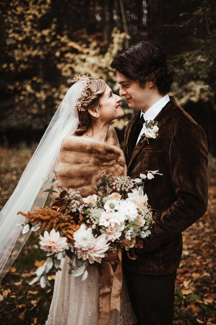 Bride & groom portrait