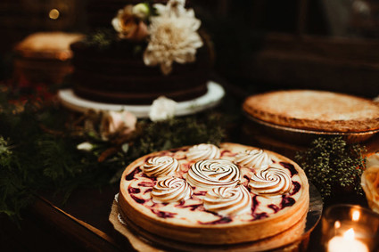 Wedding dessert table