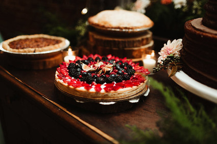 Wedding dessert table