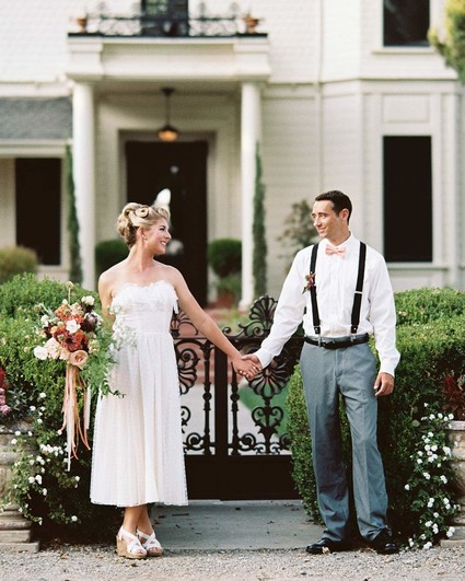 Vintage Valentine's wedding inspiration