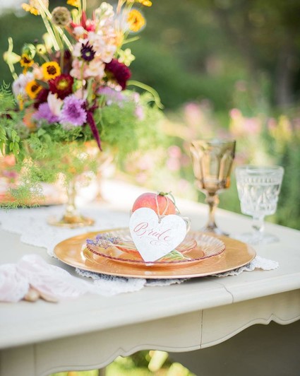 Vintage Valentine's wedding inspiration Inspiration