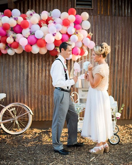 Vintage Valentine's wedding inspiration