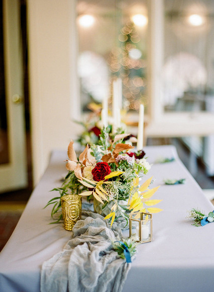 Winter centerpiece idea