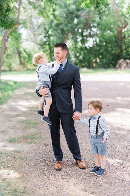 Rustic homespun Colorado wedding