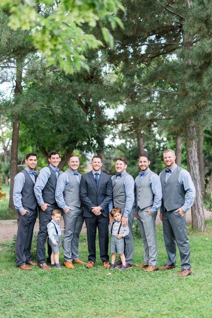Groomsmen suits