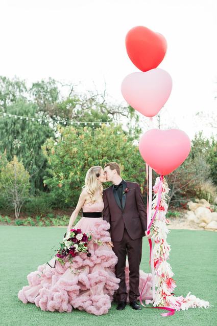 Valentine's Day wedding inspiration Inspiration