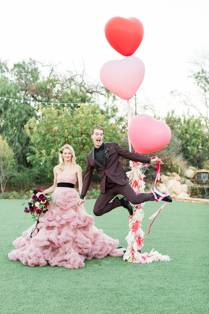 Valentine's Day wedding inspiration