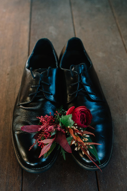 Red boutonnière