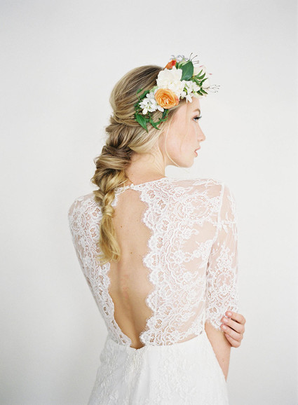 Tomomi Okubo wedding gown Inspiration