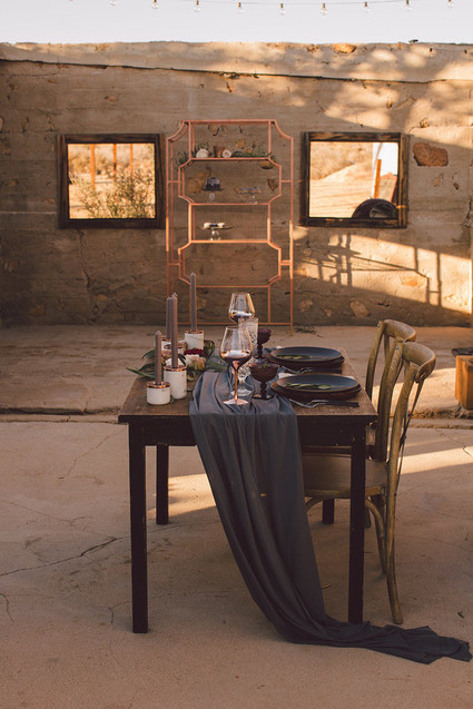 Desert wedding