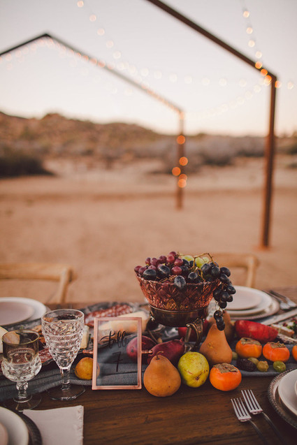 Desert wedding