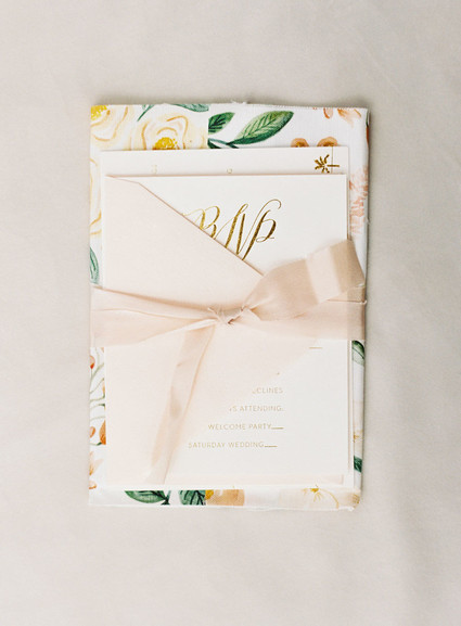 Pink wedding invites