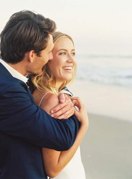 Rustic beach wedding