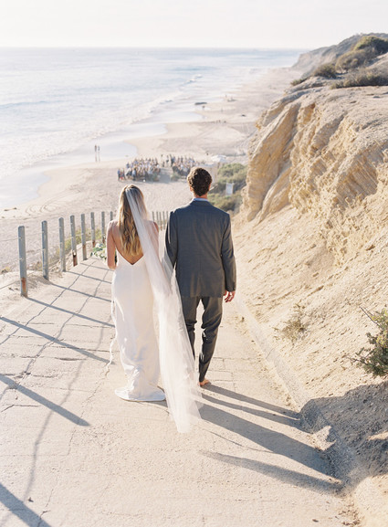 Rustic beach wedding