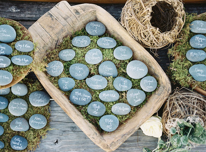 Beach escort cards