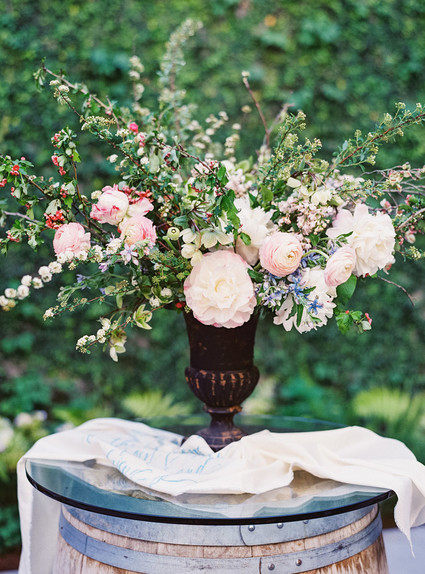 Spring wedding flowers