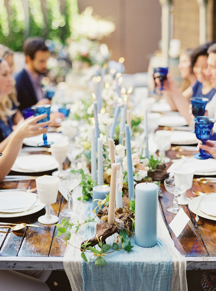 Blue candles Inspiration