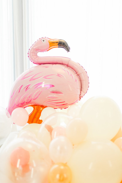 Flamingo balloon
