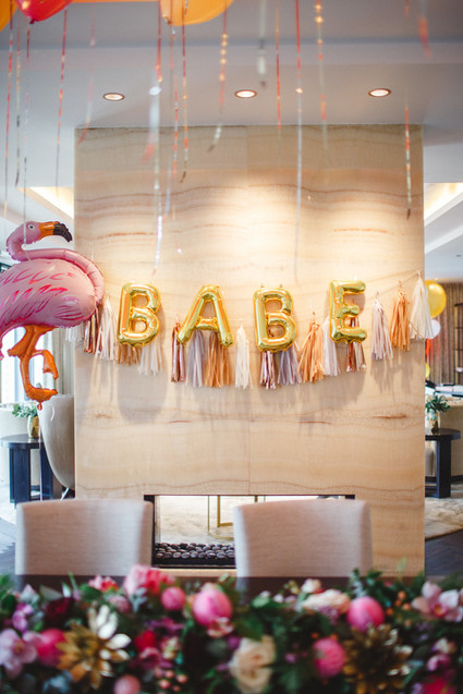 Bachelorette balloons Inspiration