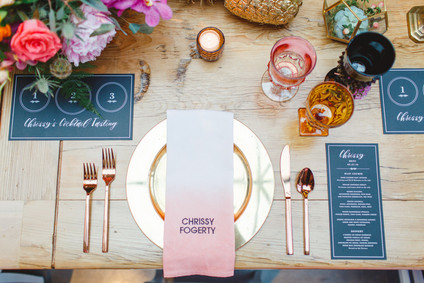 Modern place setting Inspiration