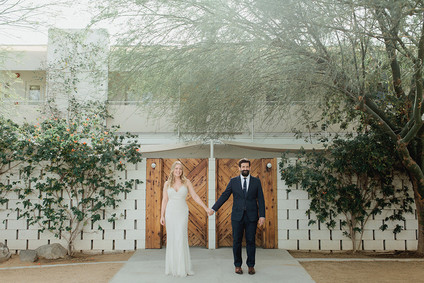 Palm springs wedding