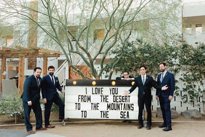 Ace Hotel groomsmen