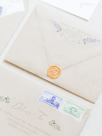 Spring wedding invitations