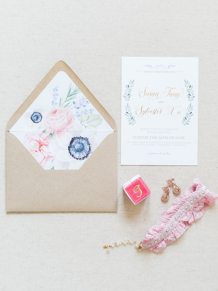 Spring wedding invitations