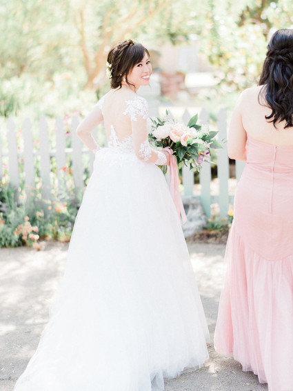 Custom wedding dress