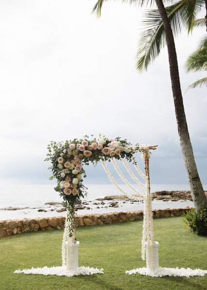 Floral altar