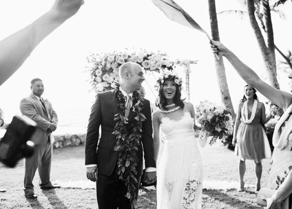 Hawaii wedding ceremony