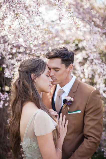 Bride and groom fashion