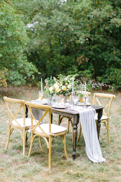Romantic lakeside elopement