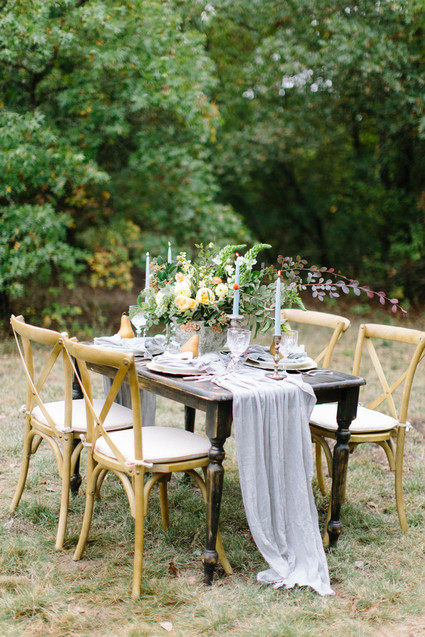 Romantic tablescape