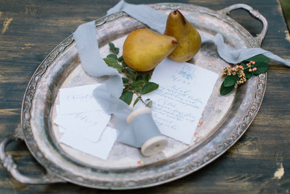 Romantic lakeside elopement