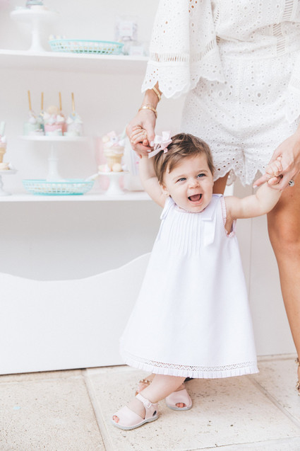 Pastel bakery 1st birthday party Inspiration
