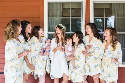 Bridesmaids robes Inspiration