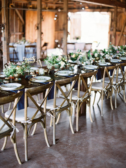 Rustic tablescape