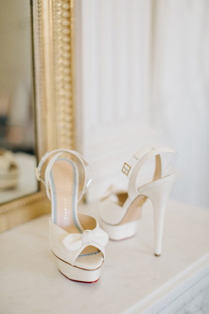 Charlotte Olympia bridal shoes