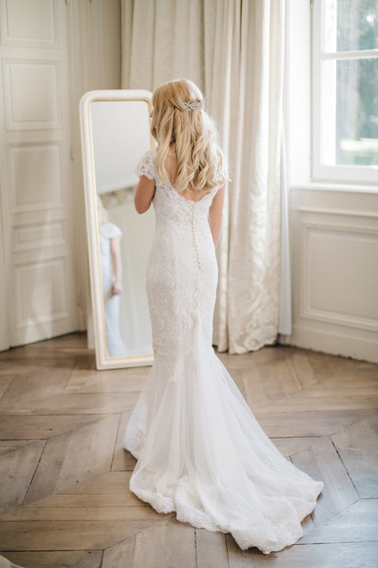 Bespoke Margo Stankova wedding dress
