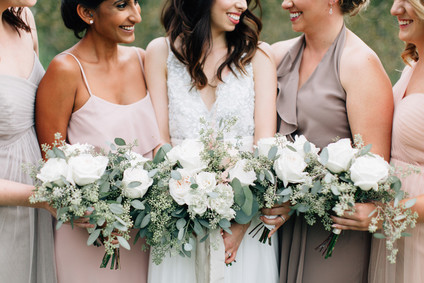 Romantic bridesmaids