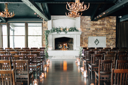 Rustic ceremony