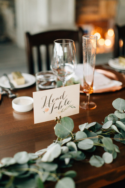 Romantic Canadian lake house wedding