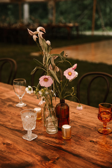 Boho centerpiece
