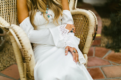 Boho wedding dress