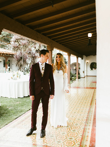 Bohemian wedding at Casa Romantica